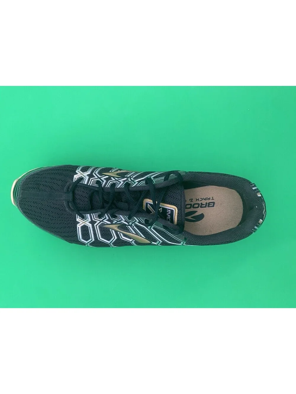 Brooks Track & Field Men's Size 9 Black Mach X Track Shoes - No Spikes